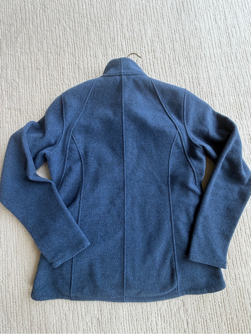 Athleta Indigo Blue Zip-Up Jacket - Picture 2 of 5
